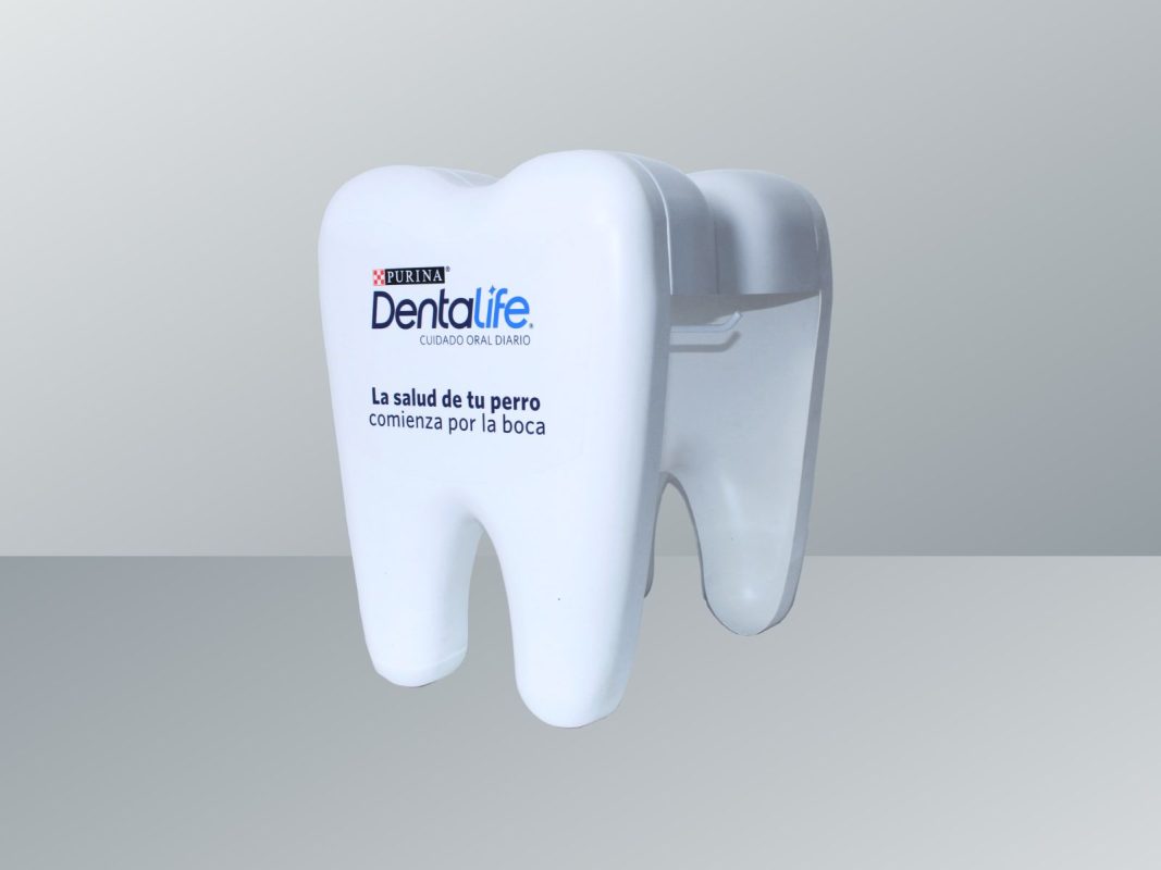 exhibidor de plastico dentallife purina