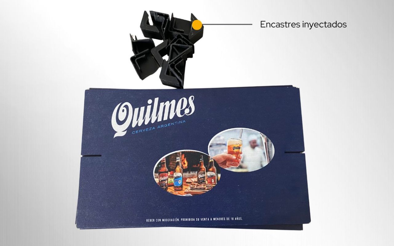 exhibidores de cerveza de madera