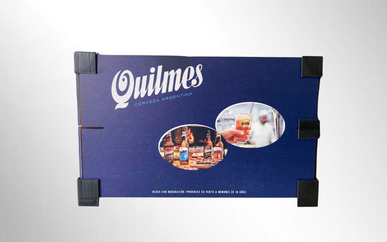 exhibidores de cerveza quilmes
