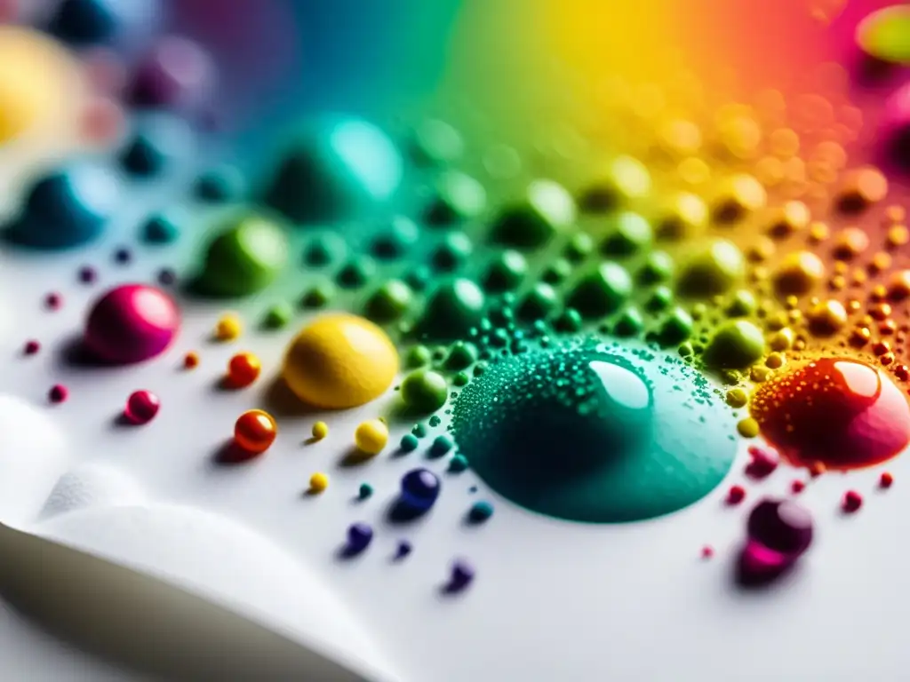 detalles tintas ecologicas papel