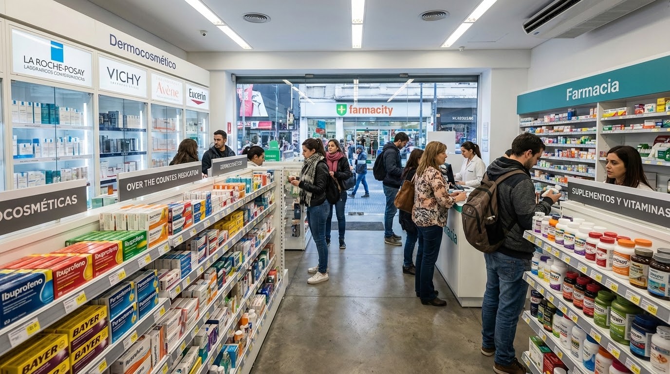 exhibidores para farmacias