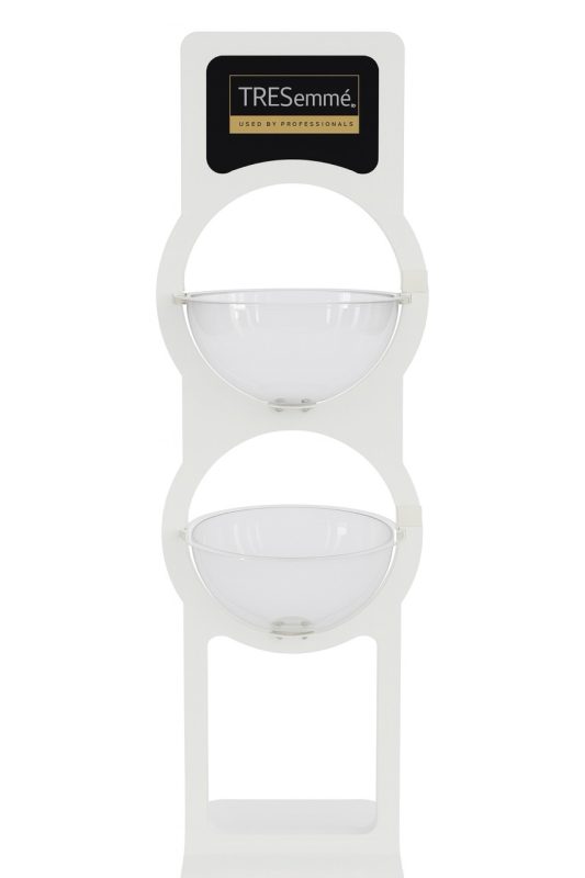 exhibidor semiesfera en tamaño grande