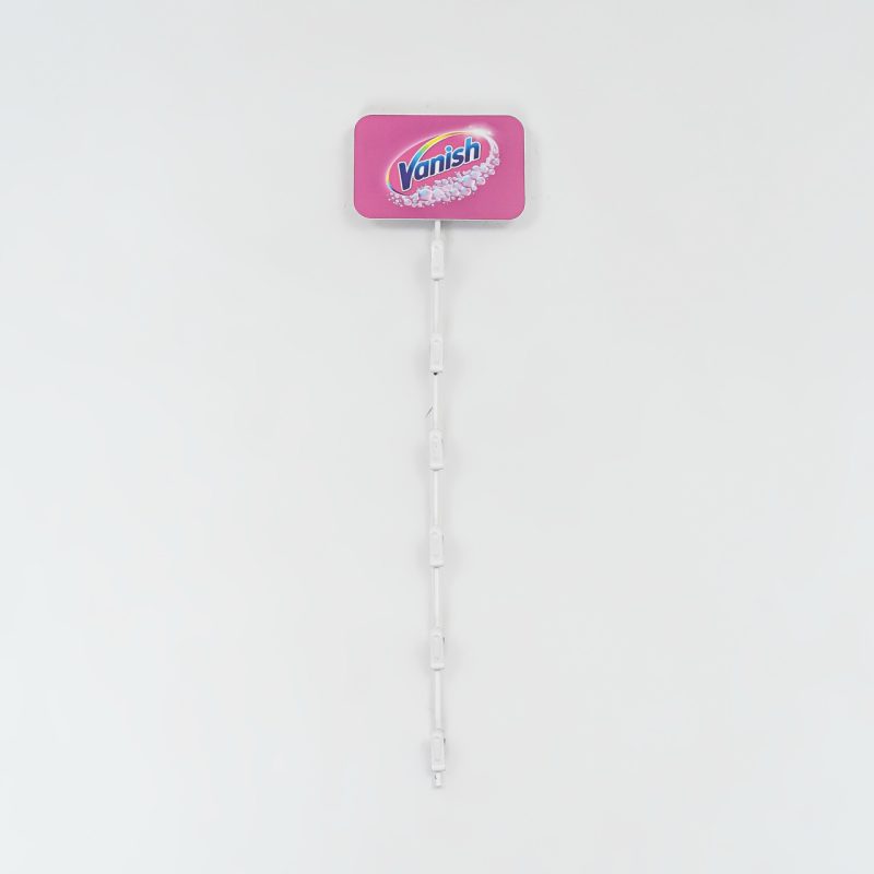 Tiras impulsivas con 6 broches de metal para farmacias Vanish