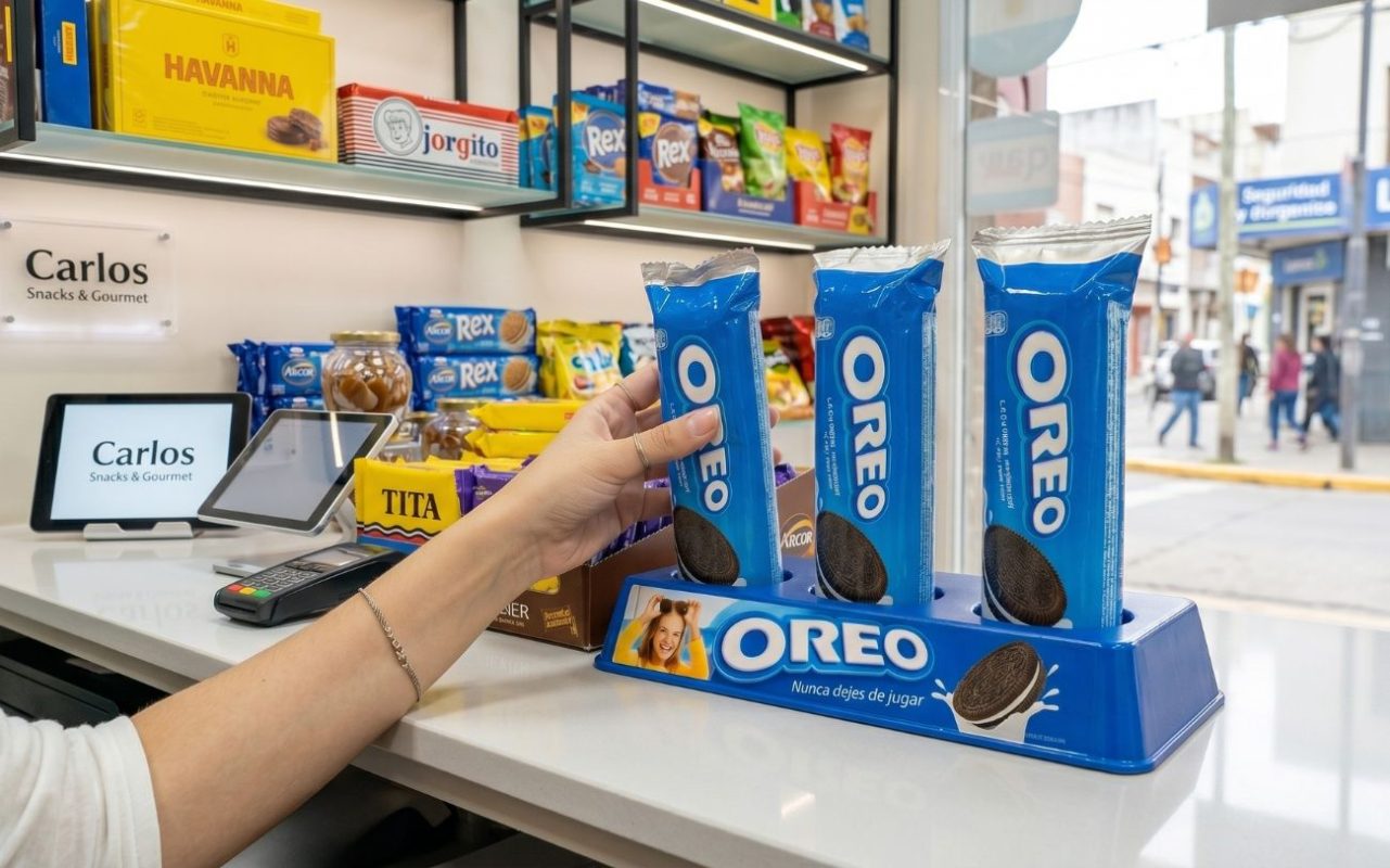 bandejas exhibidoras para punto de venta