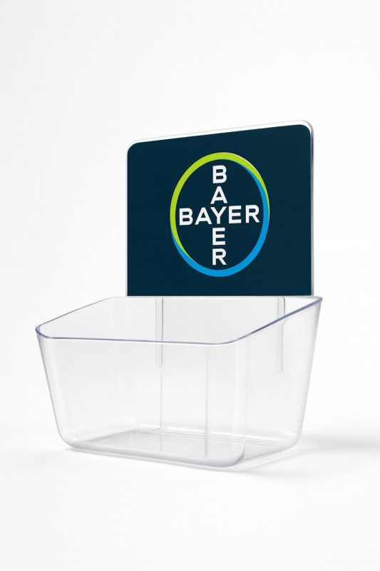 caramelera plastica para farmacias bayer