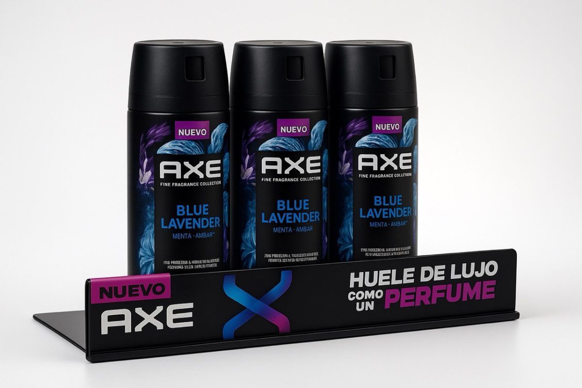 cenefa para farmacias metalica axe