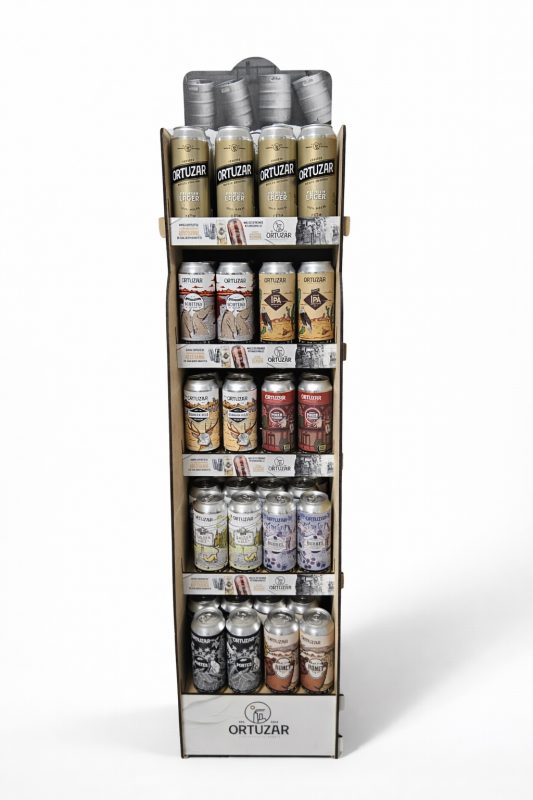 exhibidor de cerveza ecowood