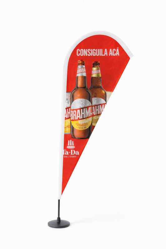 flybanner para cerveza brahma