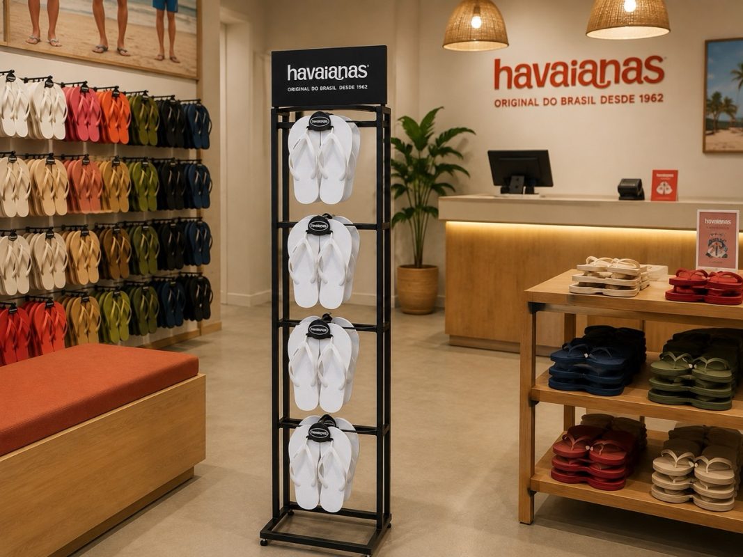 Exhibidores para ojotas havaianas